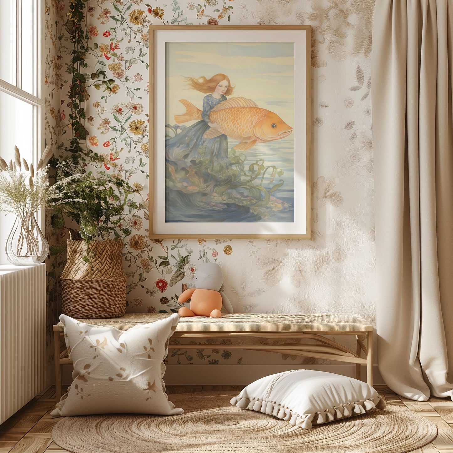 Poster - Mystical Mermaid Goldfish