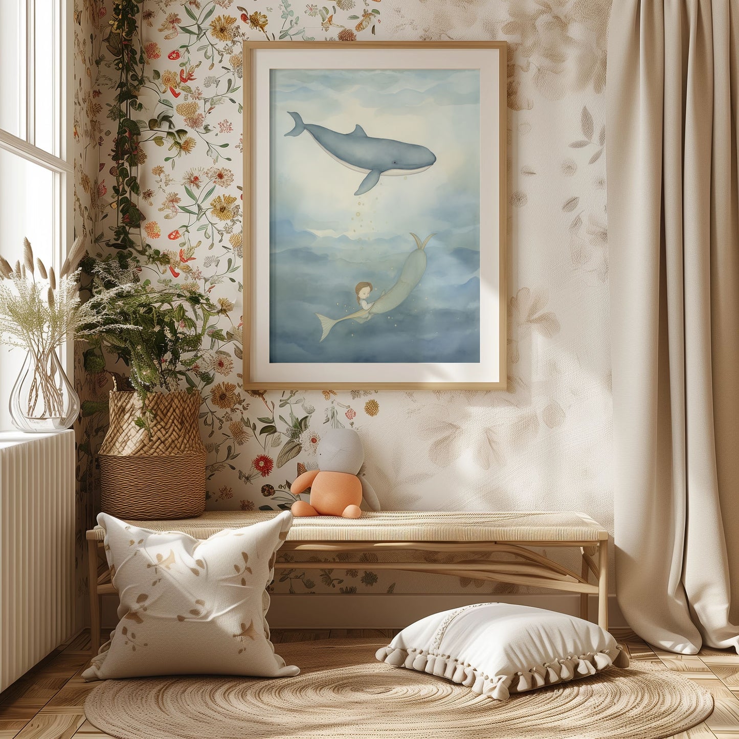 Poster - Mystical Whales