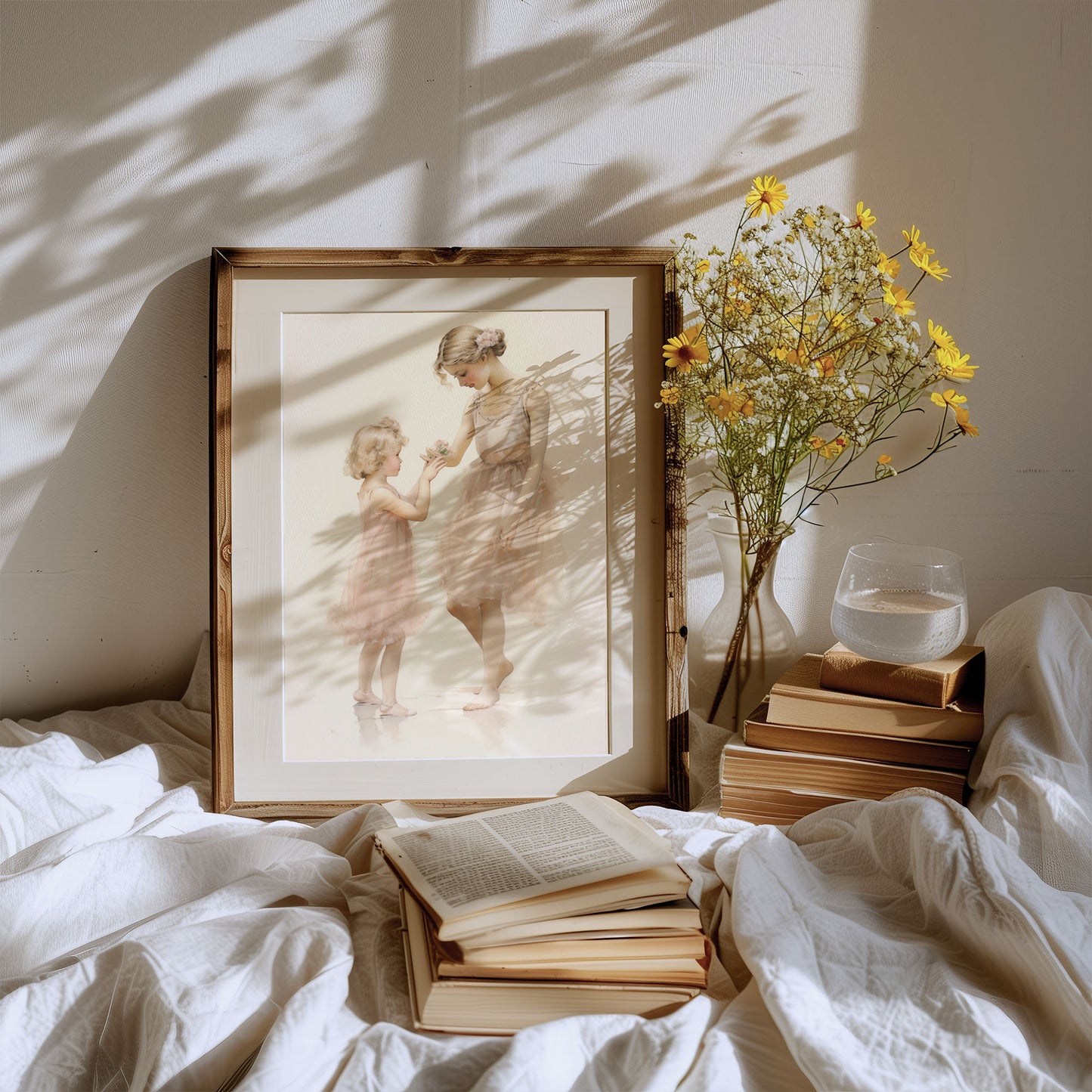 Poster - Mother and Daughter Ballet