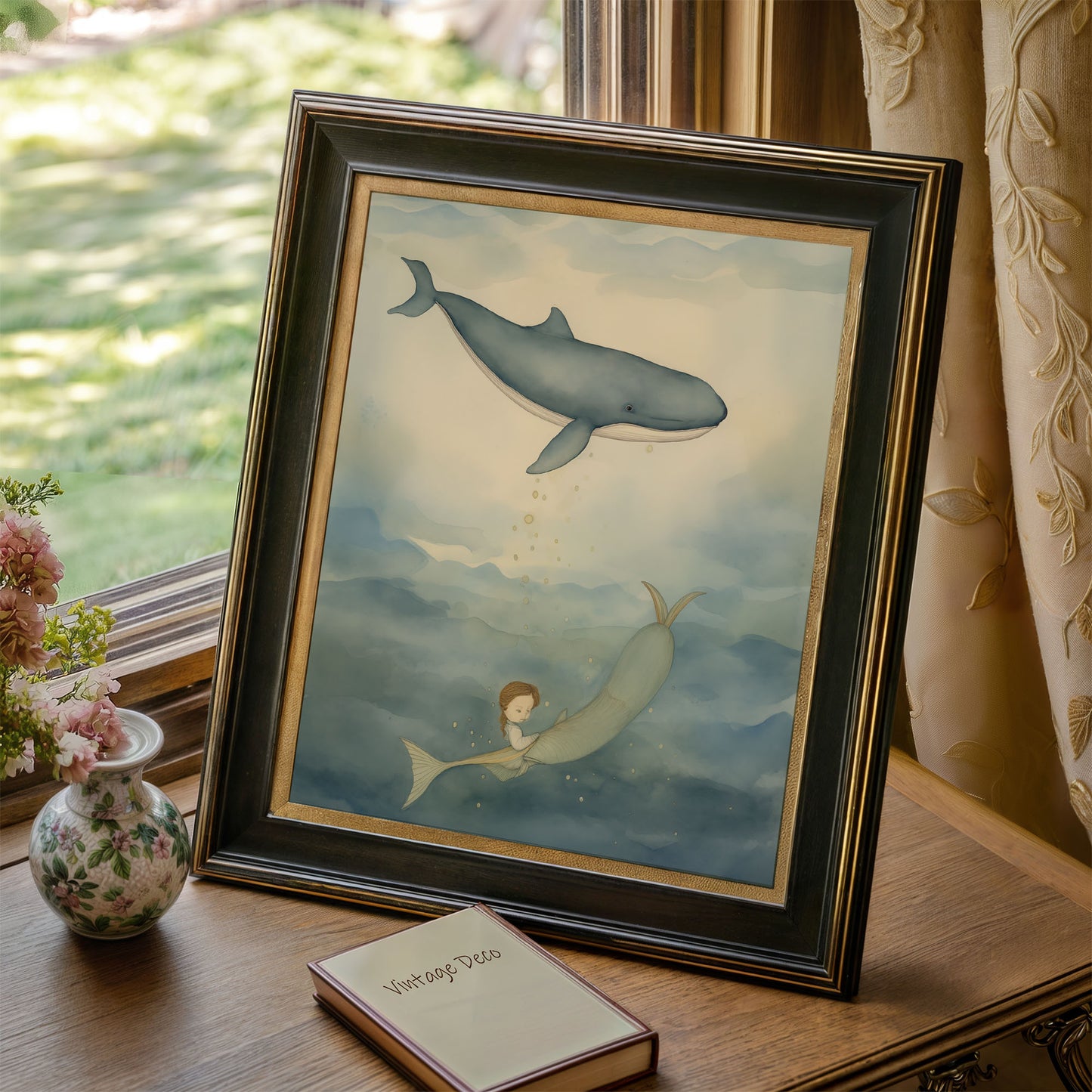 Poster - Mystical Whales