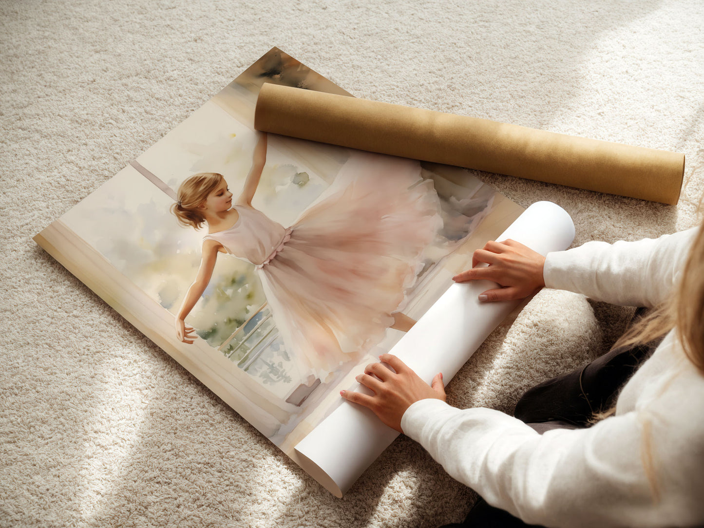 Poster - Young Ballerina