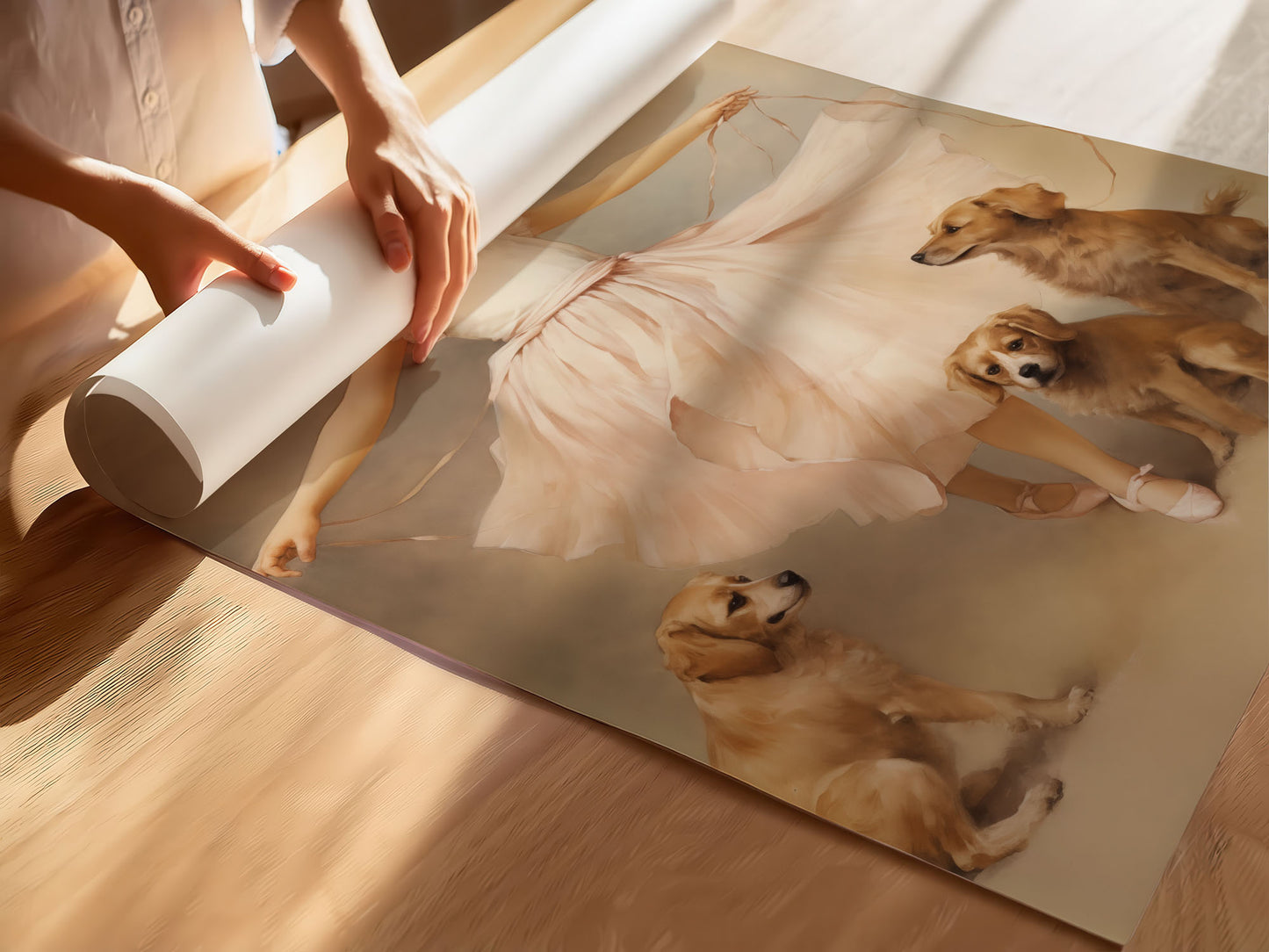 Poster - Puppy's Ballet