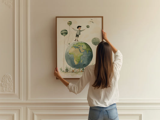 Poster - Walking the earth