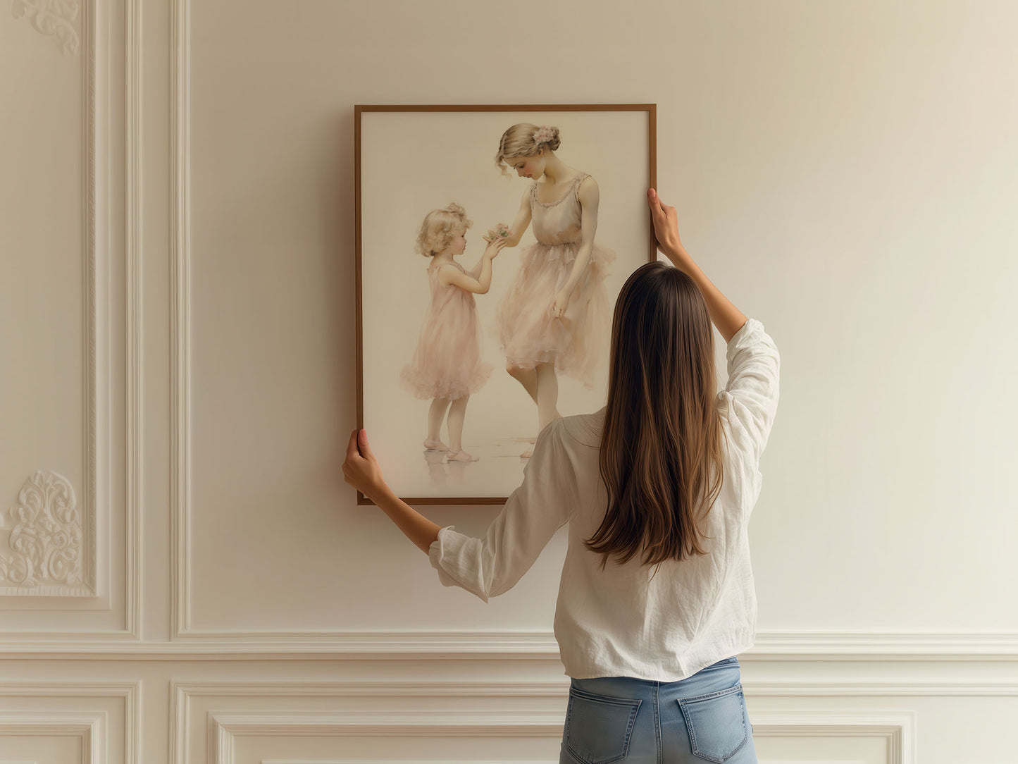 Poster - Mother and Daughter Ballet