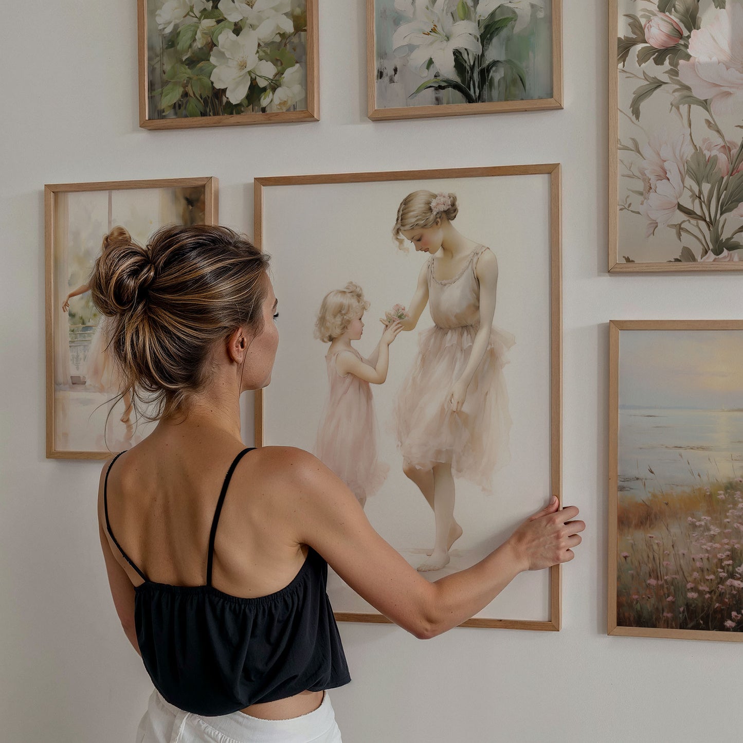 Poster - Mother and Daughter Ballet